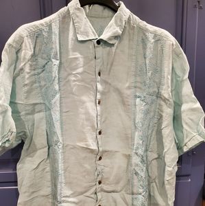 Tommy Bahama 2XL Linen Havana Shirt